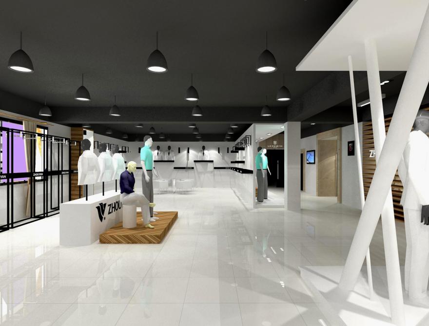 平方服装展厅